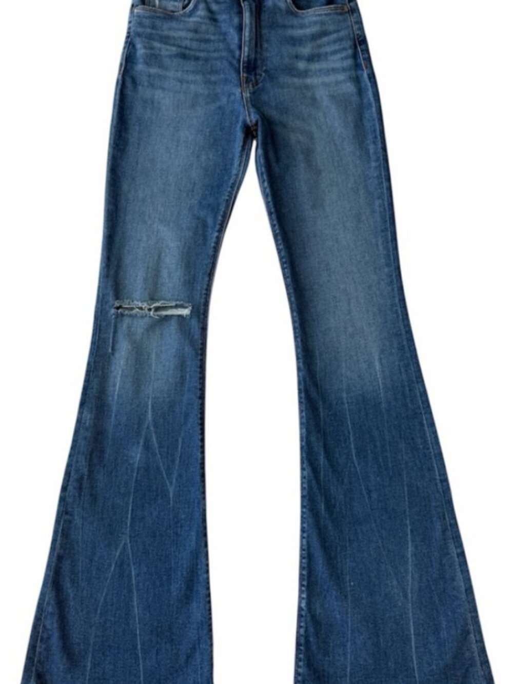 Hudson Jeans Holly High-Rise Skinny Flare Jeans Size 25